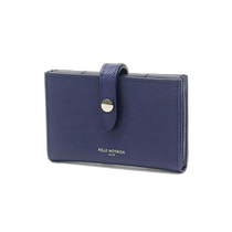 Self-operated｜PELLE MORBIDA Barca Card Holder Bellows Thin Business Mens and Womens BA320 Business Card