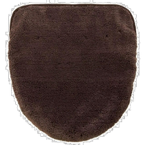 (Direct mail from Japan) Oka good dryness warm water washable toilet cover cover universal brown water absorption speed