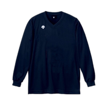 Japan direct mail Descente long-sleeved volleyball shirt DSS-4311B-NVY
