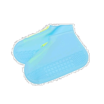 (Direct mail from Japan) cooco shoes and boots accessories zipper silicone shoe covers S Sax anti-slip design and durable