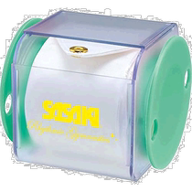 (Publipostage du Japon) Boîte de rangement SASAKI AC-61 vert menthe × jaune fluorescent