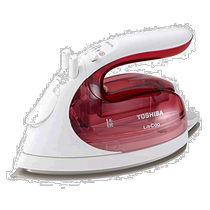 (Japan Direct Mail) Toshiba Iron Steam Hung Bronzing Machine Cordless Silver Color Titanium Coated Pink TA-FV45