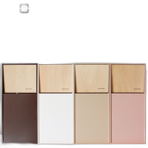 Japan direct mail yamatojapan trash can dust box 8L with lid DOORS MINI brown pink YK12