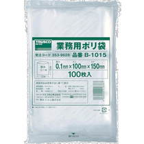 日本直邮日本直购TRUSCO加厚塑料袋纵150 X横100 Xt 0.1透明 (100