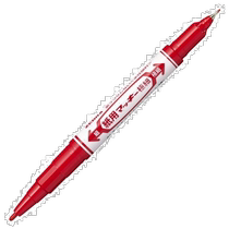 (Direct mail from Japan) Japan Zebra Water-based Pen Paper Marker Extra Fine Red Pack of 10