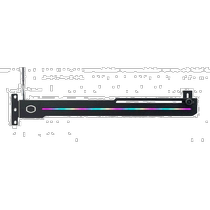 (日本直邮)Cooler Master酷冷至尊电脑ELV8 RGB显卡支架主板