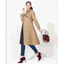 (Direct mail from Japan) DoCLASSE soft twill windbreaker lined (check pattern)