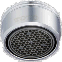 (Direct mail from Japan) TOTO home kitchen bathroom faucet replacement honeycomb water-saving outlet adjustable
