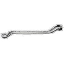 (Direct mail from Japan) TONE plum blossom double-ended wrench long (45°) HPM45-2427 double-sided width 24x2