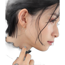 Japanese direct mail CAROLINA GLASER womens heart-shaped earrings 62420048847