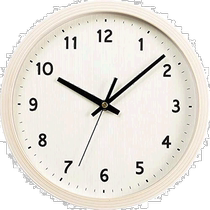 Japan direct mail (Japan direct mail) IRIS wall-mounted non-radio wave clock diameter 25cm ivory white P