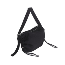 Japanese direct mail apart by lowrys womens large capacity side drawstring nylon shoulder bag 137200