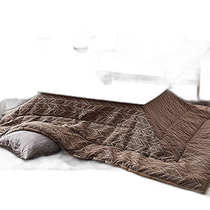 (日本直邮)爱丽思欧雅玛被炉被炉KKBJ-2419棕米色2)长方形240×
