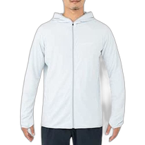 (Direct mail from Japan) Shimano Sunscreen zipper hoodie M light blue WJ-001V