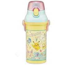(Direct mail from Japan) Skater childrens antibacterial plastic water bottle 480ml Pokémon PSB5SANAG