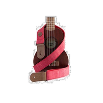 Japan Direct Mail (Japan Direct Mail) KALA Ukulele Strap with Headstock and String Red K-D
