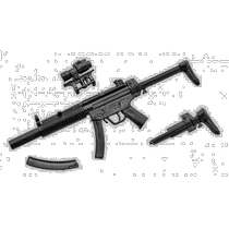 (Direct mail from Japan) TOMYTEC model toy small armory LA026MP5SD6 plastic model