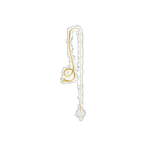 Japanese direct mail Japanese tide 4℃ Canal 4℃ silver earrings Product number: 152344251013