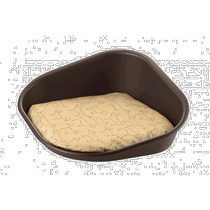 (Direct mail from Japan) Richell pet supplies square pet bed S size exquisite workmanship