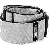 Dunlop Guitar Strap Strap Strap avec Light Gray D6712