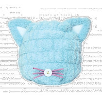 (Direct mail from Japan) Marna childrens casual hair drying cap cute quick-drying hair bag hair shower cap S434B