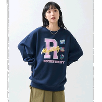 Japanese direct mail FREAKS STORE womens sports sweatshirt 2023 autumn and winter new style comfortable lining material