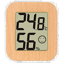 Japan Direct Mail (Japan Direct Mail) Shinwa Determination Electronic Humitometer Environment Detection Mini Wooden 7