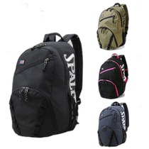 Japan direct mail 35L Spalding sports men and women half-day basketball bag ball bag daily backpack backpack pink