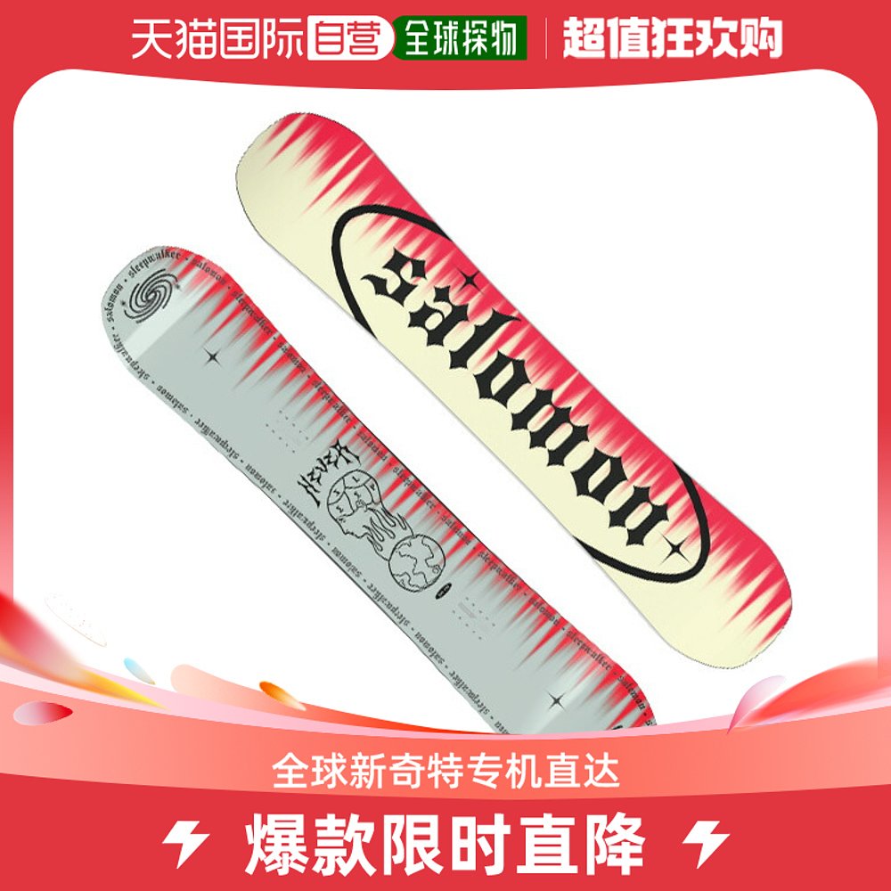 Japan Direct Mail SALOON SLEEPPWALKER MEN AND WOMEN'S VENEER SKI PARK Gratori Board-Taobao