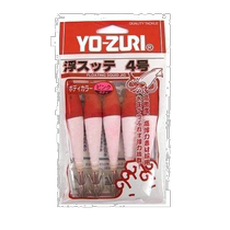 (Direct mail from Japan) DUEL fishing floats 25 pieces 4 size 0 red × white