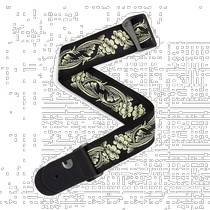 (Direct mail from Japan) daddario guitar strap woven strap 50A04 Tropical Rain