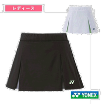 YONEX 网球 羽毛球服（女）] 裙子 有内裤 女 (26125)运动网球服