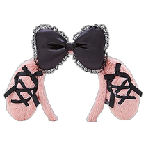 (Direct mail from Japan) Sanrio Cartoon Headband Melody Late Night Black Pink 042692