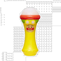 Bandai Music Microphone Breadman Microphone 6 Popular Childrens Songs