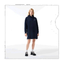 Japan Direct mail LACOSTE Lady Lady Paparazzi dress hodie Superior Comfort Cottoot