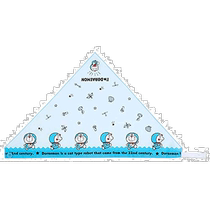 (Publipostage du Japon) Écharpe triangle pour enfants Sanrio Doraemon 17 5×14cm 913375