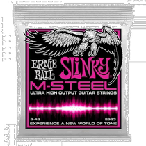 (Direct mail from Japan) ERNIE BALL electric guitar strings 2923 electric guitar strings 09-42 M-STEEL SUPE
