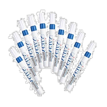 (Japan Direct Mail) Mitsubishi Pencil PAINT MARKER ROUGH BLUE 10 CLOTHES IN BLUE