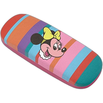 (Japan Direct Mail) Skater Skakeda Glasses Case Hard Retro Minnie Mouse Pattern ZMC1-A