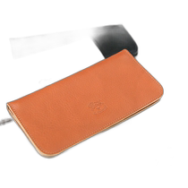 IL BISONTE fashionable portable leather wallet long wallet