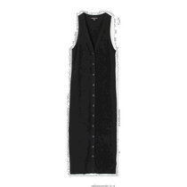 Japanese direct mail JAMES PERSE womens stretch linen suspender dress WYLP6674 spring and summer light