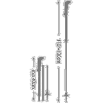 自营｜Caravan 男士女士 Makalu FX Carbon AS LEKI 登山杖登山