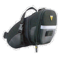 Self-operated｜TOPEAK Aero Wedge bicycle saddle bag L size black