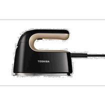 (Direct mail from Japan) Toshiba Clothes Steam Iron with Cord Large Capacity Powerful Satin Gold Black Steam