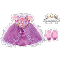 (Direct Mail from Japan) Bandai Raimei and Solan Rapunzel Dress Set