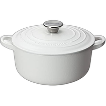 Japan direct mail (Japan direct mail) Le Creuset cool color enamel pot double-eared pot waterless pot iron pot