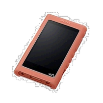 (Japan Direct Mail) Sony Music Player Silicone Gel protective sheath CKM-NWA50 R with twilight red color
