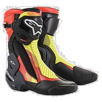 (Direct mail from Japan) Alpinestars motorcycle boots SMX PLUS v2 26 5 cm black red yellow