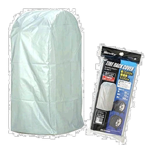 (Direct mail from Japan) IRIS Automotive Supplies Car Tire Dust Cover Silver Width 61 Depth 721
