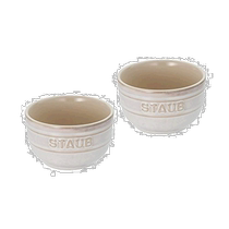 (Direct mail from Japan) Staub enamel microwave cooking supplies ceramic bowl 9cm ivory 40511-85